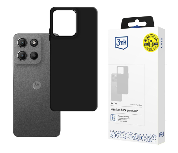 3MK Matt Case do Motorola moto g15 / moto g15 power - 1318598 - zdjęcie